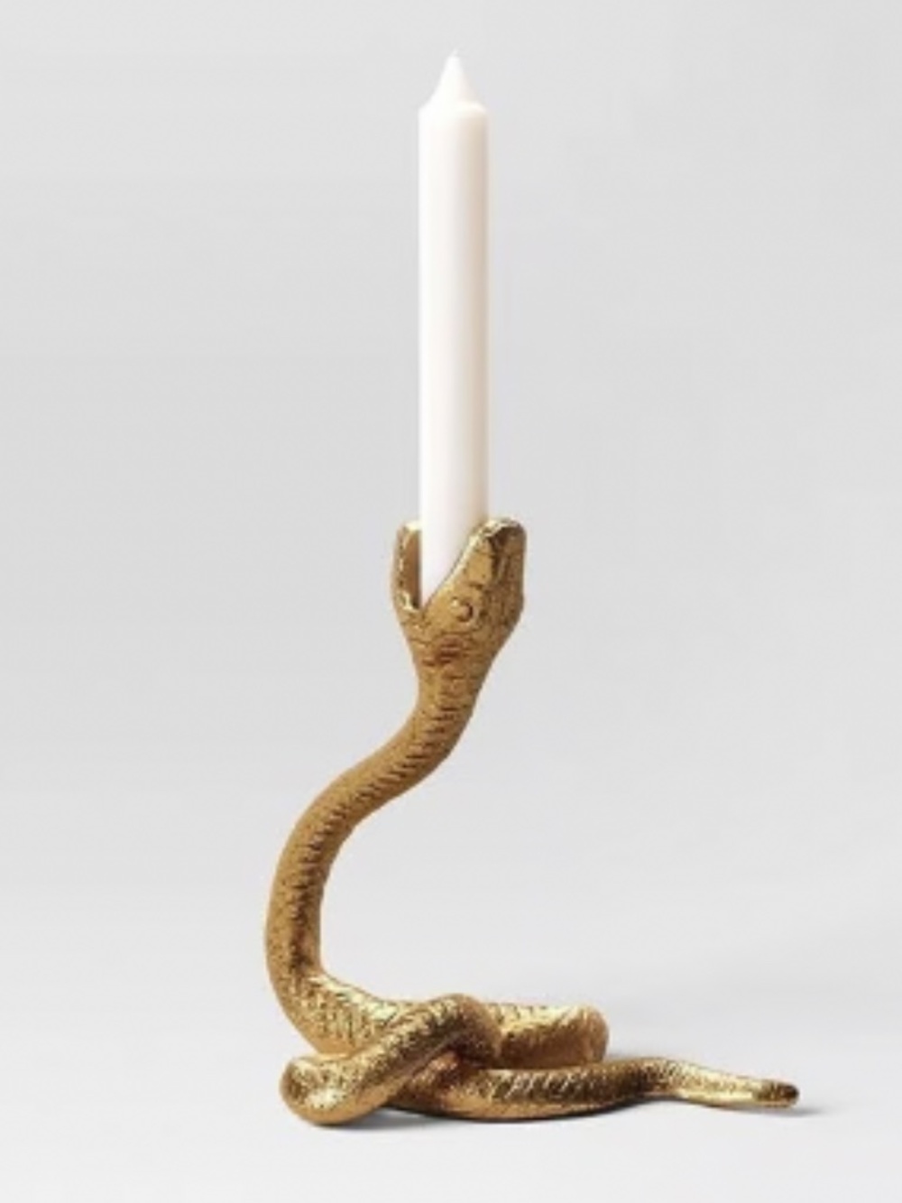Threshold Gold Snake Candle Holder Halloween Whimsigoth decor